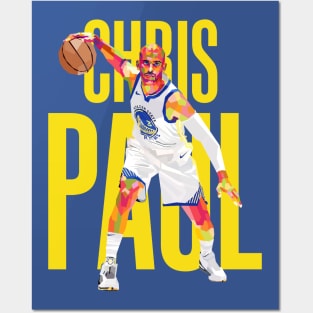 Chris Paul Golden State Warriors Posters and Art